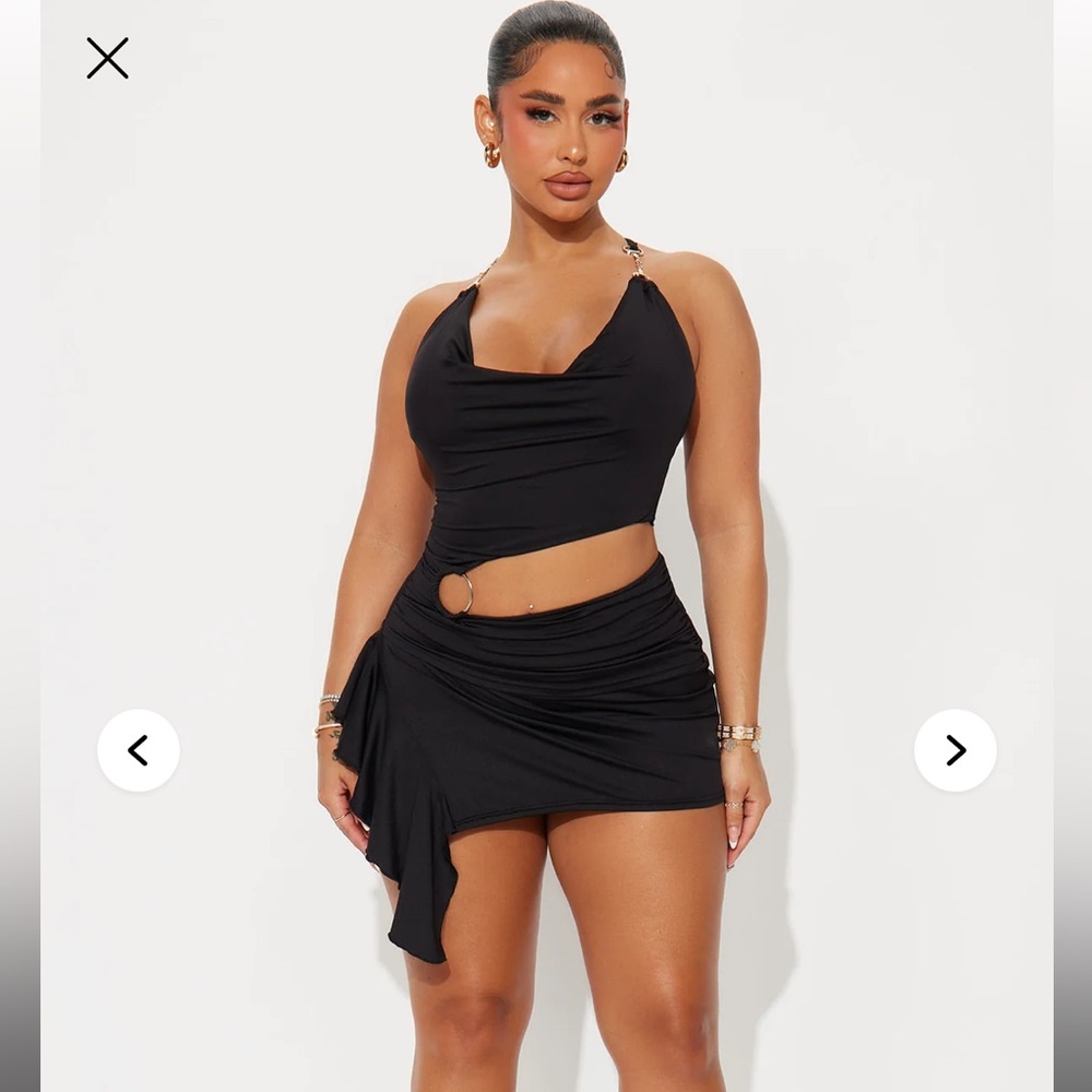 Fashion Nova Valentina Micro Mini Dress